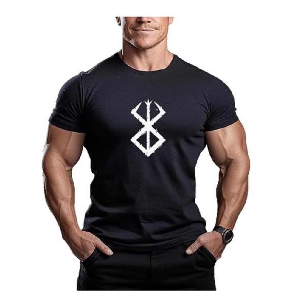 ReedCA Bersek Musou Bodybuilding T-Shirt- Men's XL